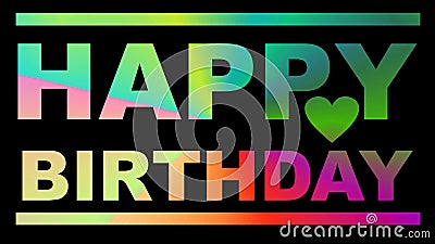 Animation De Joyeux Anniversaire Metrage 2 016 Animation De Joyeux Anniversaire Clips Video Dreamstime