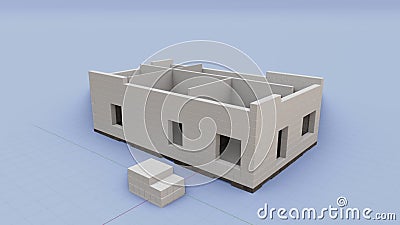 Animation De Visualisation 3d De La Construction D'une Maison Banque De Vidéos - Vidéo du accroissement, retrait: 232535978 Animation De Visualisation 3d De La Construction D'une Maison Banque De Vidéos - Vidéo du accroissement, retrait: 232535978
