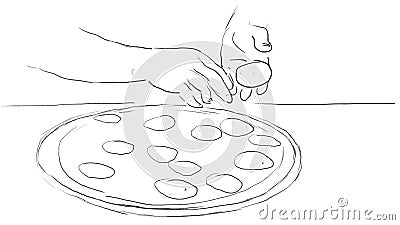Animations Gif Satz Pizzasuchtig Pizzaliebhaber Mindestvorschriften Zeichen Der Lustigen Pizza Stock Footage Video Von Bewegung Graphik 191396258