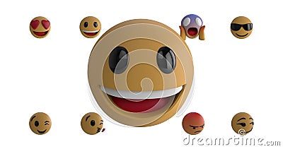 Face Emojis Moving Against White Background Stock Footage - Video of online, global: 190837512 Face Emojis Moving Against White Background Stock Footage - Video of online, global: 190837512