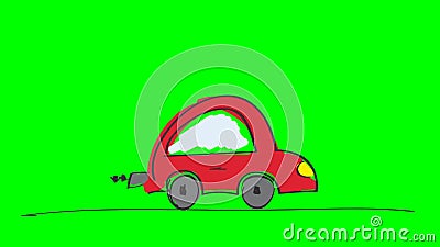 Animation of Red Car, Animated Hand Drawn Cartoon Illustration, Loop Able, on Chroma Key Green Screen Background. Stock Video - Video of cartoon, animated: 106195643 Animation of Red Car, Animated Hand Drawn Cartoon Illustration, Loop Able, on Chroma Key Green Screen Background. Stock Video - Video of cartoon, animated: 106195643
