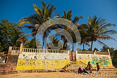 Anjuna beach Editorial Stock Photo