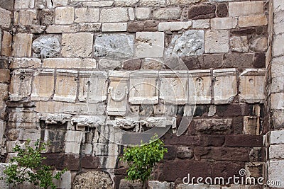 Ankara Castle, detail, Ankara. Turkey Stock Photo