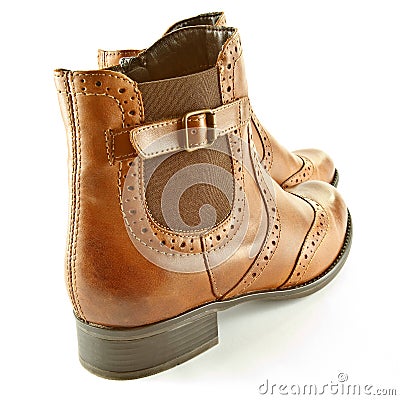 Ankle boots Stock Photo