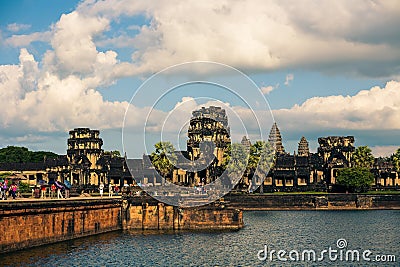 Ankor the lost city Stock Photo