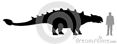 Ankylosaurus Vector Illustration