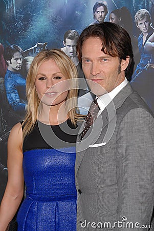 Anna Paquin,Stephen Moyer Editorial Stock Photo