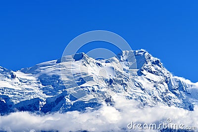 Annapurna peak, Nepal Stock Photo