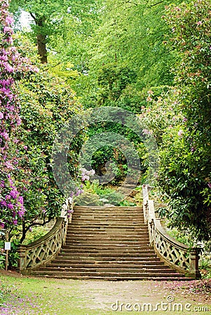 Anne Boleyn garden hever castle england Stock Photo