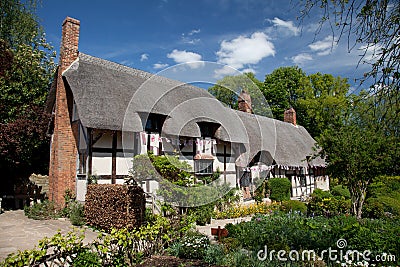 Anne Hathaway's Cottage Stock Photo