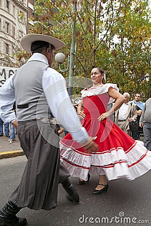 Anniversary of the Malvinas, Buenos Aires. Editorial Stock Photo