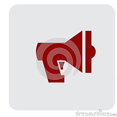 Annoucement Simpel Logo Icon Vector Ilustration Vector Illustration