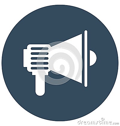 Announcement Isolated Vector Icon that can be easily modified or edit Announcement Isolated Vector Icon that can be easily modifi Vector Illustration