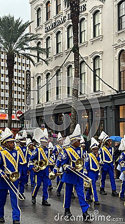 2023 Annual Bayou Classic Thanksgiving Day Parade in New Orleans, Louisiana Editorial Stock Photo