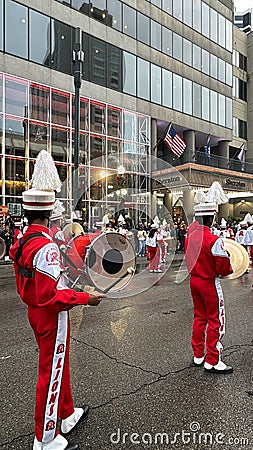 2023 Annual Bayou Classic Thanksgiving Day Parade in New Orleans, Louisiana Editorial Stock Photo