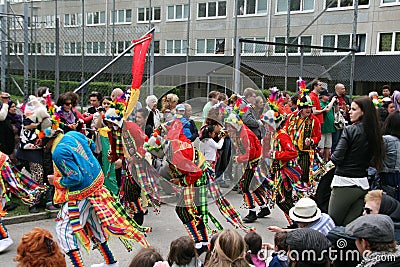 Annual cultural festival in Hammarkullen , Gothenburg, Sweden Editorial Stock Photo