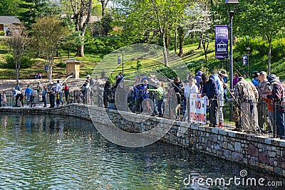 Annual Earnest `Pig` Robertson Fishing Rodeo - 2 Editorial Stock Photo