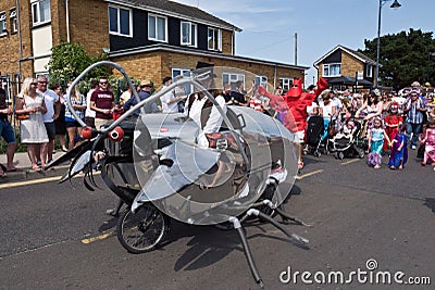 The Annual Oyster Parade in Whitstable Kent, UK Editorial Stock Photo