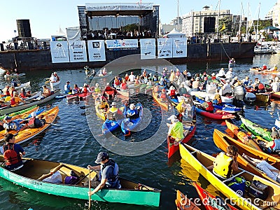 Annual Victoria Symphony Splash Editorial Stock Photo