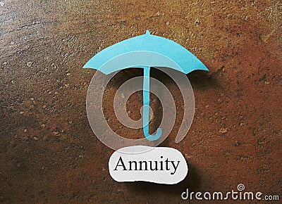 Annuity Investment Stock Photo