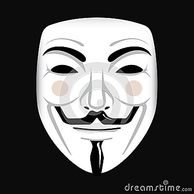 Anonymous mask Vector Illustration