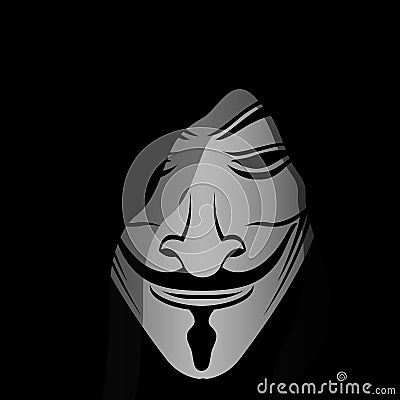 Anonymous mask soul Editorial Stock Photo