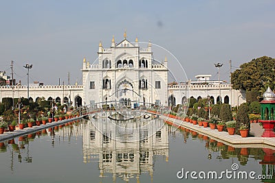 A visit to Lucknow, the city of Nawabs having rich heritage buildings and also contemporary structures Editorial Stock Photo