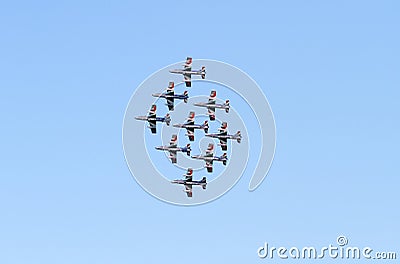 60 ans Patrouille de France Stock Photo