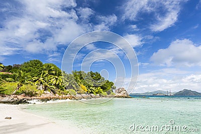 Anse Severe, La Digue, Seychelles Stock Photo