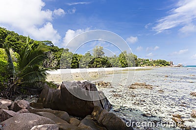 Anse Severe, La Digue, Seychelles Stock Photo