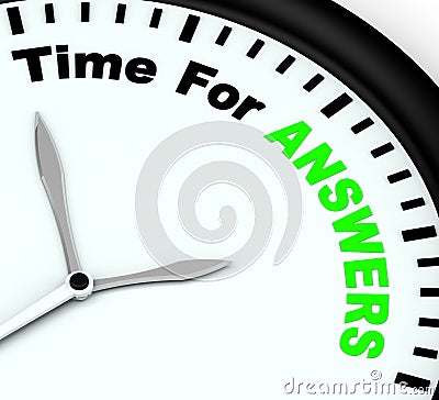 Answers Word On Clock Shows Solution Knowledge And Wiki Stock Photo