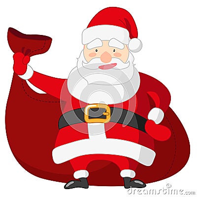 Santa Claus Vector Illustration