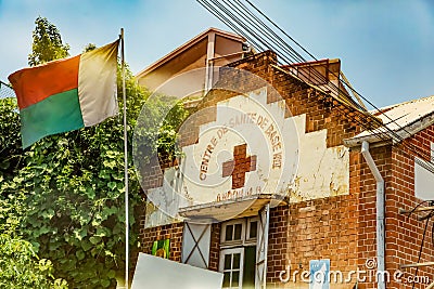 Antananarivo cityscape, Tana, capital of Madagascar Editorial Stock Photo