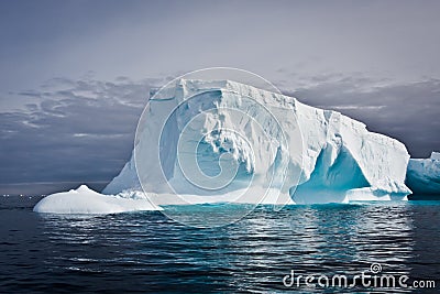 Antarctic iceberg Stock Photo