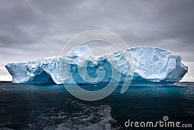 Antarctic iceberg Stock Photo