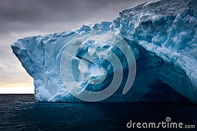 Antarctic iceberg Stock Photo