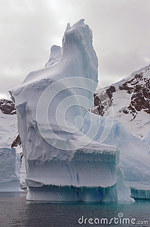 Antarctic iceberg Stock Photo