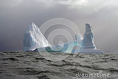 Antarctic Iceberg Stock Photo