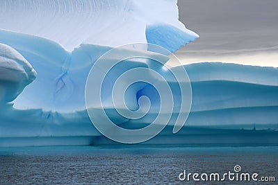 Antarctica Glacier Stock Photo