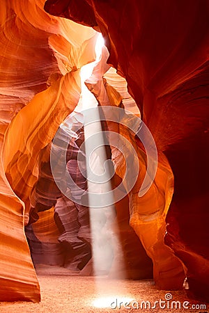 Antelope Canyon Stock Photo