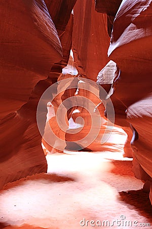 Antelope Canyon.Page Stock Photo