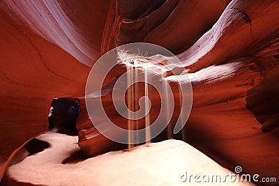 Antelope Canyon.Page Stock Photo