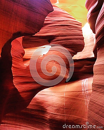 Antelope Canyon, Page Arizona Stock Photo
