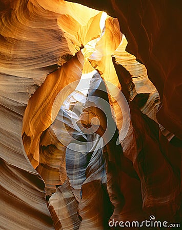 Antelope Slot Canyon Stock Photo