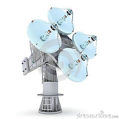 Antenna icon Stock Photo