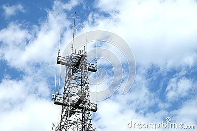 Antenna tower Stock Photo