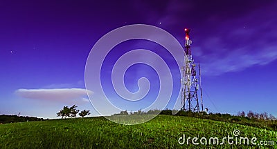 Antenna tower Stock Photo