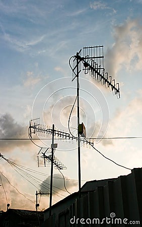 Antennae Stock Photo
