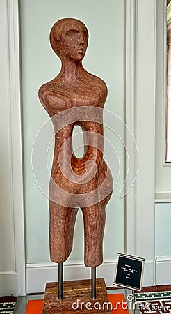 Anthony Quinn sculpture at Chihuahua Editorial Stock Photo