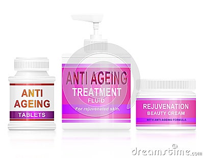 Anti ageing concept. Stock Photo